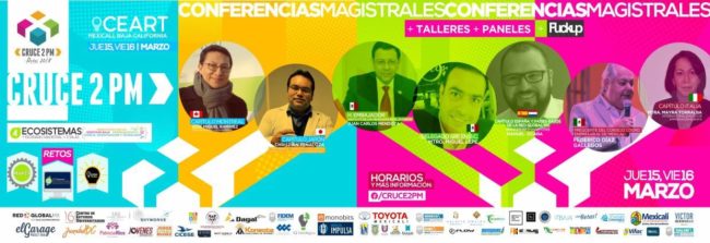 conferencias cruce 2 pm, amio ingenieros, manuel ocaña, baja california, red global mx, smart cities, smart city, ciudades inteligentes