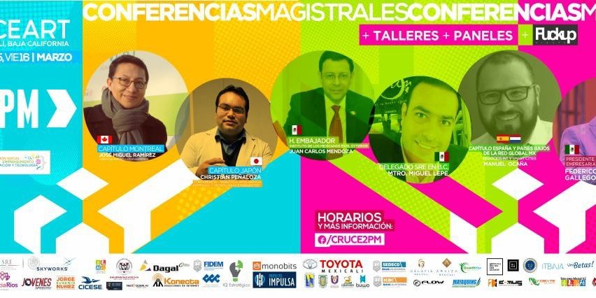 conferencias cruce 2 pm, amio ingenieros, manuel ocaña, baja california, red global mx, smart cities, smart city, ciudades inteligentes