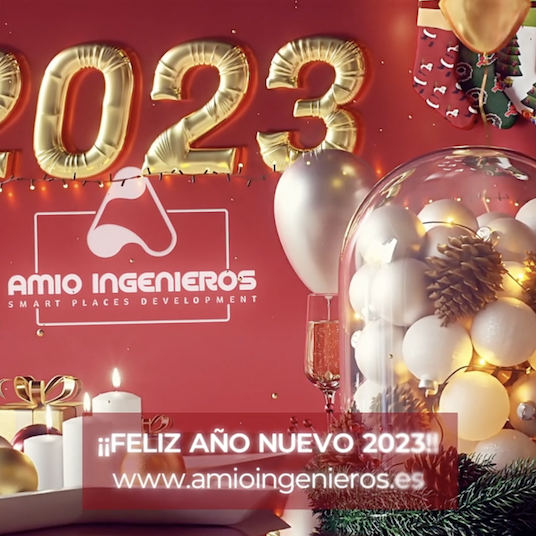 Feliz Año Nuevo 2023, Esquema Ncional de Seguridad, ENS, Seguridad de la Información, Amio Ingenieros