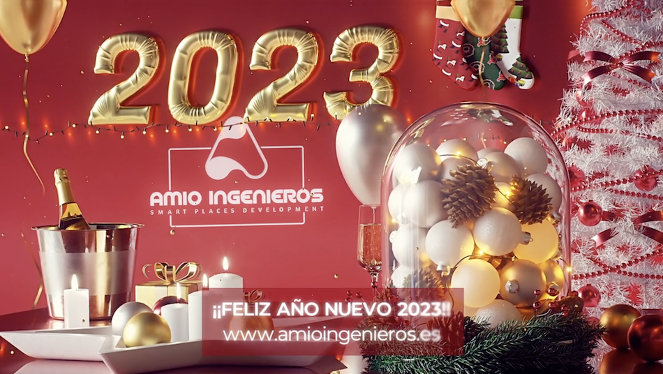 Feliz Año Nuevo 2023, Esquema Ncional de Seguridad, ENS, Seguridad de la Información, Amio Ingenieros